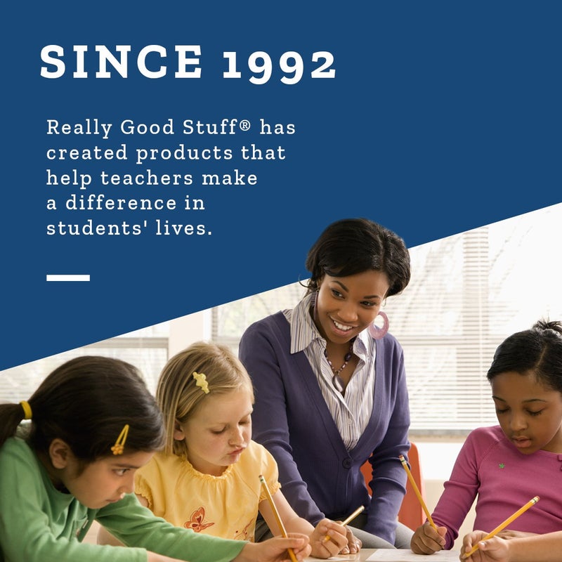 Really Good Stuff Desktop Paper Basket, 14" x 10" x 3.25", Single, Yellow, Classroom Library Organizer, Toy Storage, Multi-Purpose - Image 5